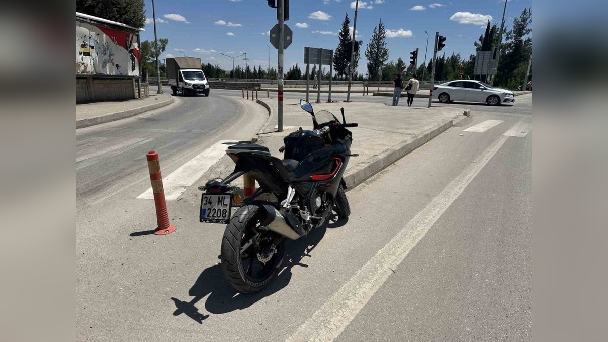 Adıyaman'da motosiklet kazası: 2 yaralı