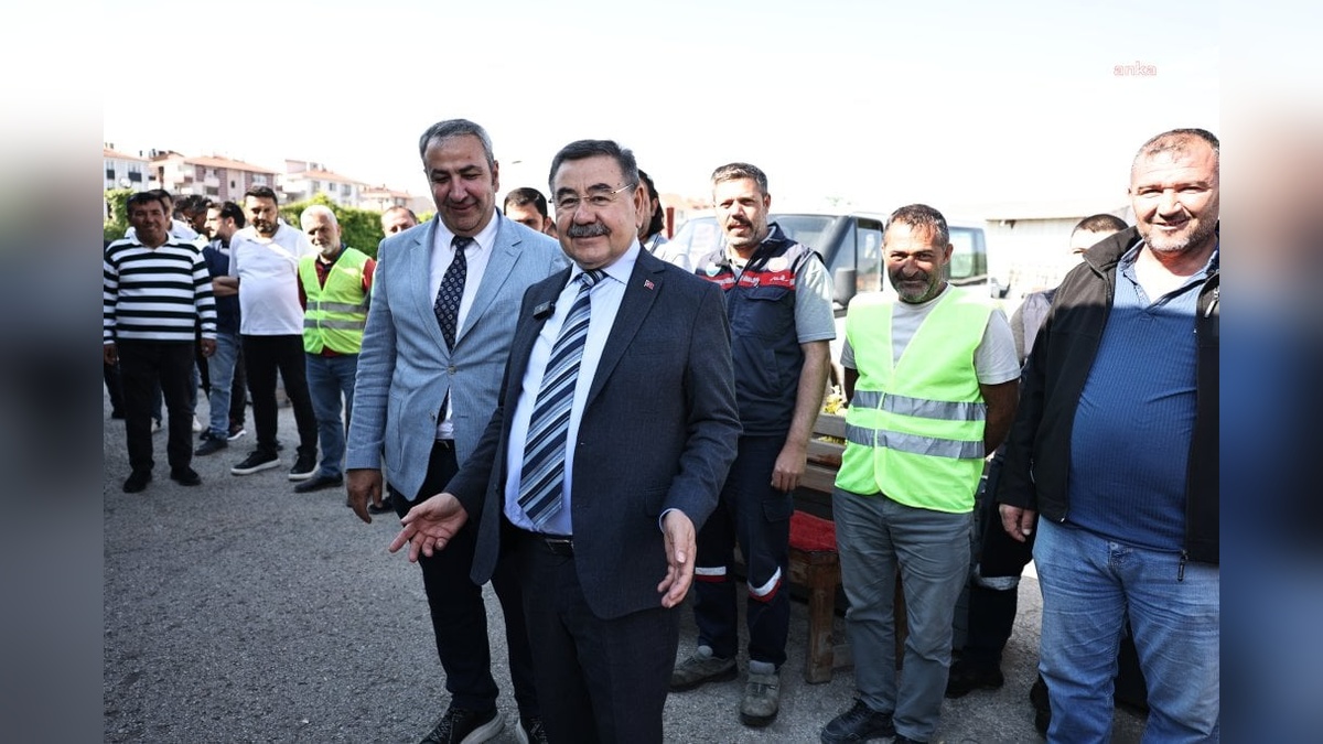 Gölbaşı Belediye Başkanı Odabaşı'ndan işçilere bayram ikramiyesi ve kadro müjdesi