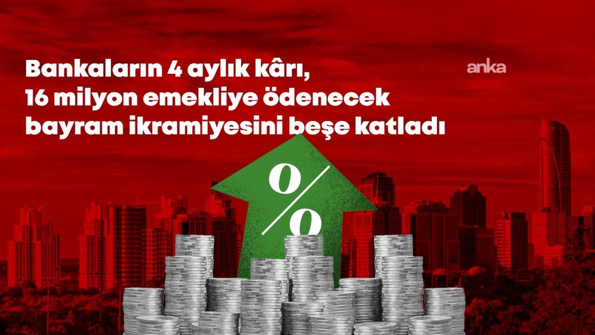 Bankaların 4 aylık karı 264,2 milyar TL’ye ulaştı: Enflasyonun 5 katı arttı
