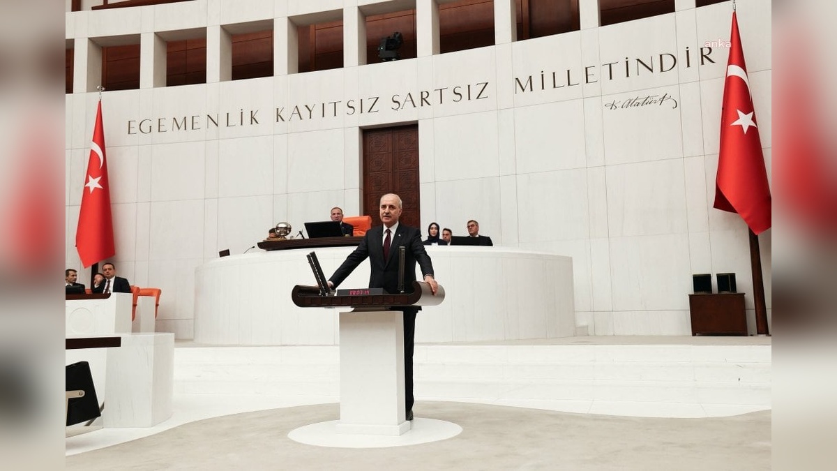 Numan Kurtulmuş, 329 oyla yeniden TBMM Başkanı seçildi