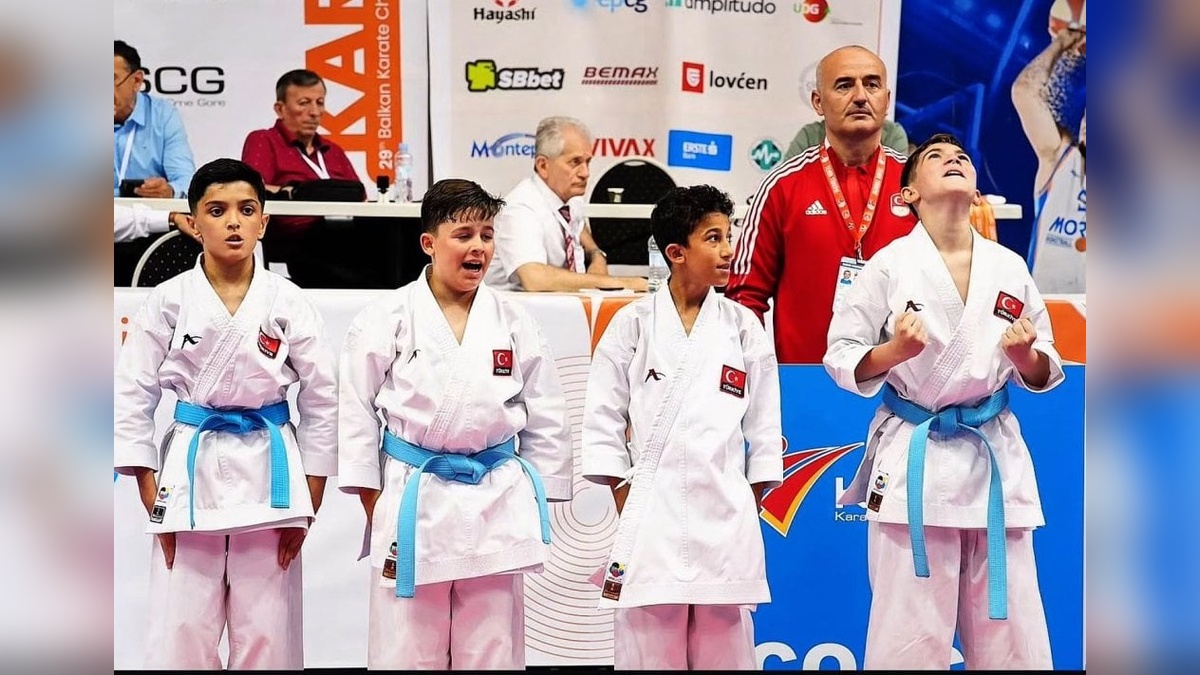 Milli Takım, Balkan Çocuklar Karate Şampiyonası'nda 55 madalya kazandı