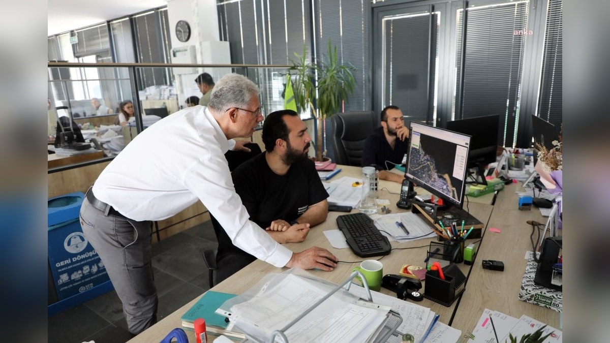 Mudanya Belediyesi'nden kaçak yapılaşmayla mücadele için uydu tabanlı sistem