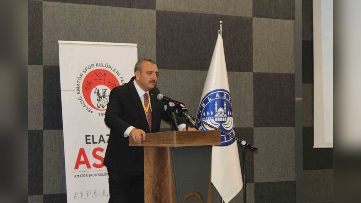 Elazığ ASKF Başkanı Mustafa Gür, 3. kez başkanlığa seçildi