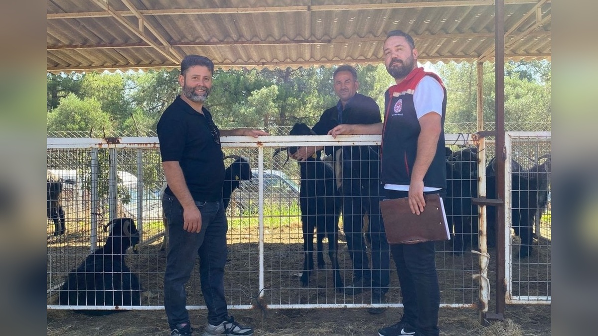 Karacasu'da kurban satış yerleri denetlendi