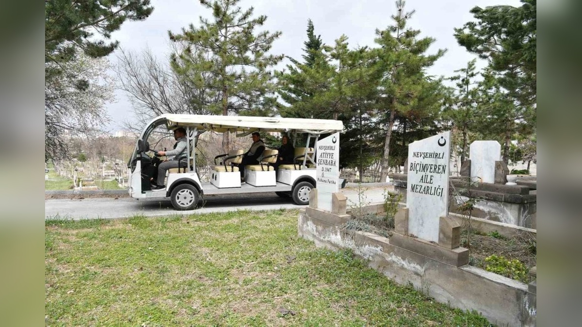Kayseri Büyükşehir Belediyesi'nden bayramda mezarlıklara ücretsiz ulaşım