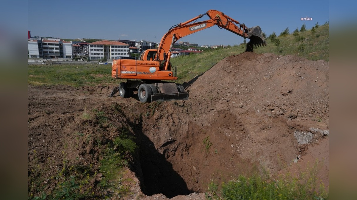 Gölbaşı Belediyesi'nden kurban atıkları için özel çukurlar