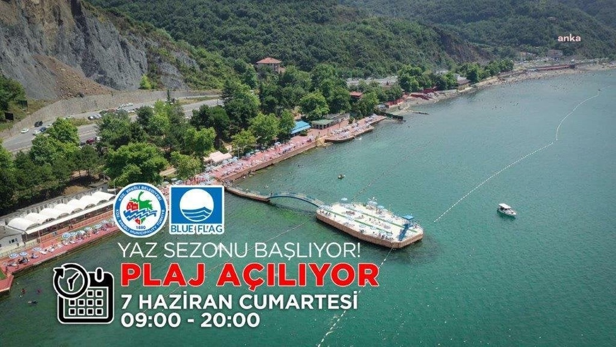 Karadeniz Ereğli Belediyesi plajları 7 Haziran'da açılıyor