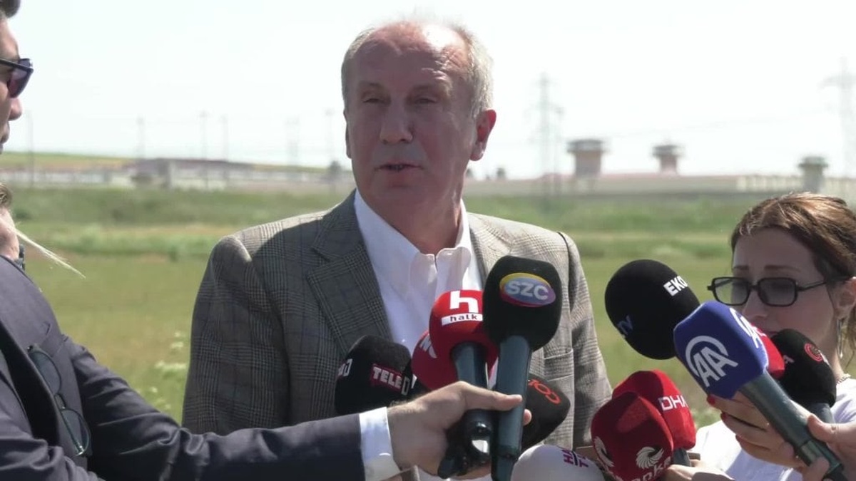 Muharrem İnce, Ekrem İmamoğlu’nu Silivri’de ziyaret etti