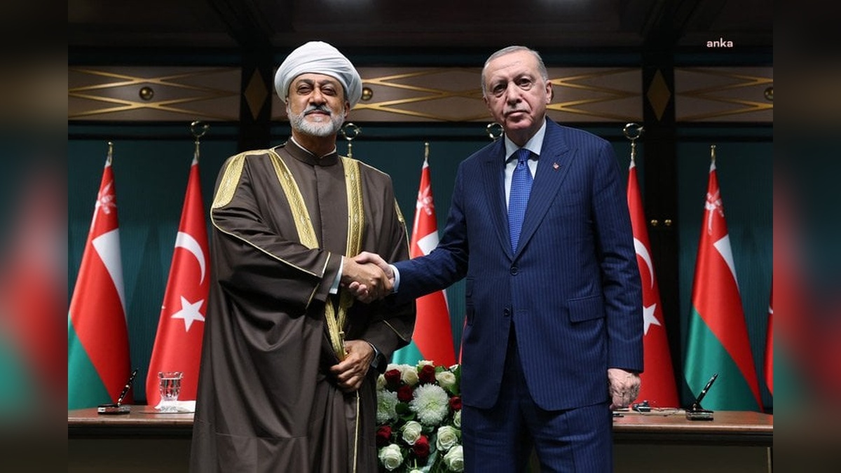 Cumhurbaşkanı Erdoğan, Umman Sultanı El Said ile görüştü