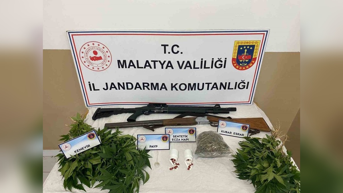 Malatya'da uyuşturucu operasyonunda 6 şüpheli yakalandı