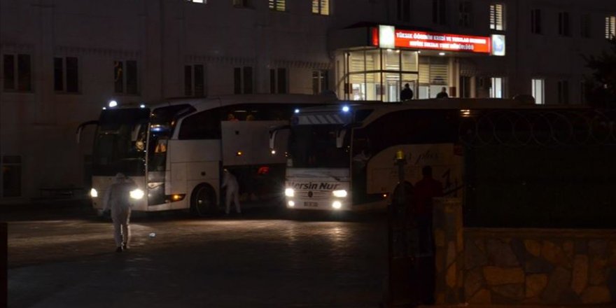 KKTC'den gelen 332 kişi Karaman'da yurda yerleştirildi