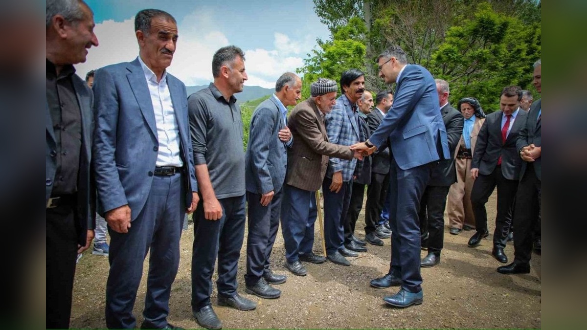 Hakkari Valisi Çelik, Yüksekova köylerini ziyaret etti