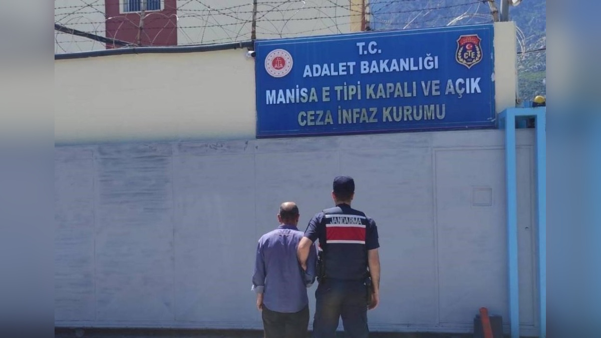Manisa'da 63 yıl hapis cezası bulunan şahıs yakalandı
