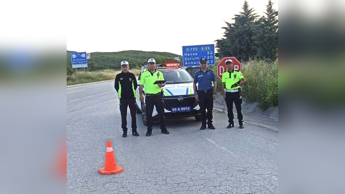 Samsun-Ankara karayolunda Kurban Bayramı trafik tedbirleri artırıldı