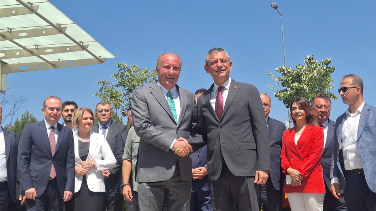 Özgür Özel'den Muharrem İnce'ye 'CHP'ye davet' ziyareti