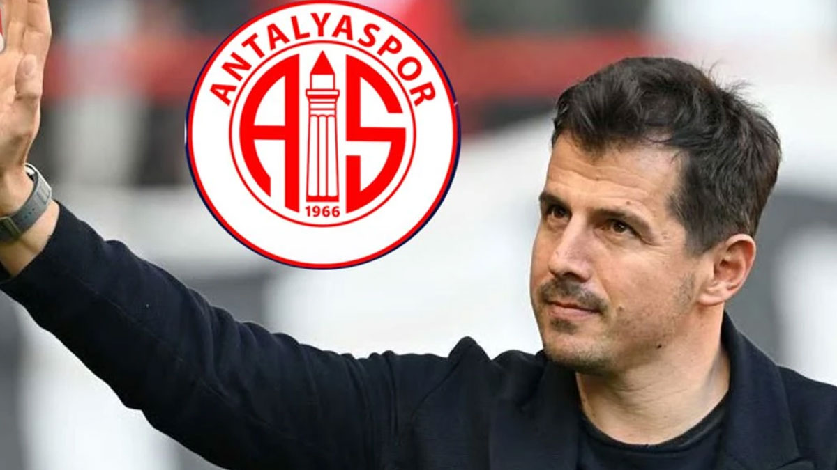 Antalyaspor teknik direktörü Emre Belözoğlu istifa etti