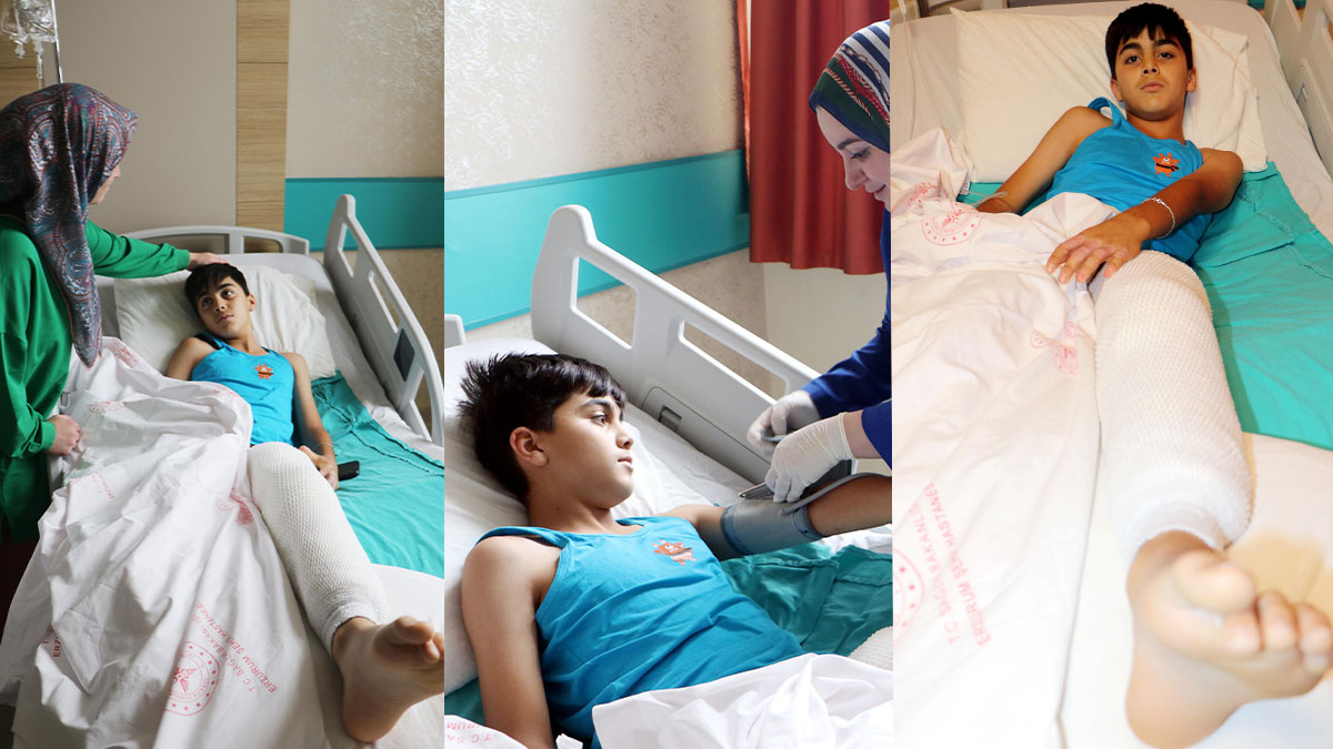 Arkadaş şakası hastanede bitti