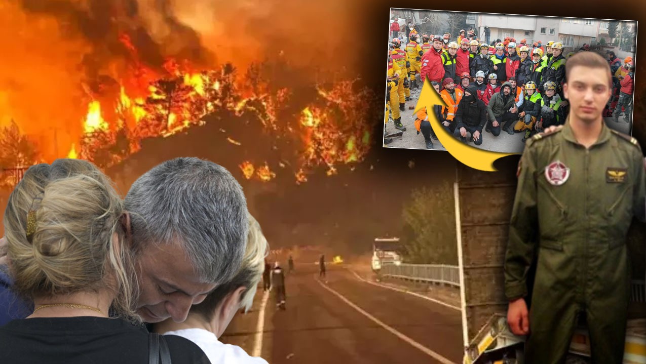 Depremde kurtardı, yangında şehit oldu