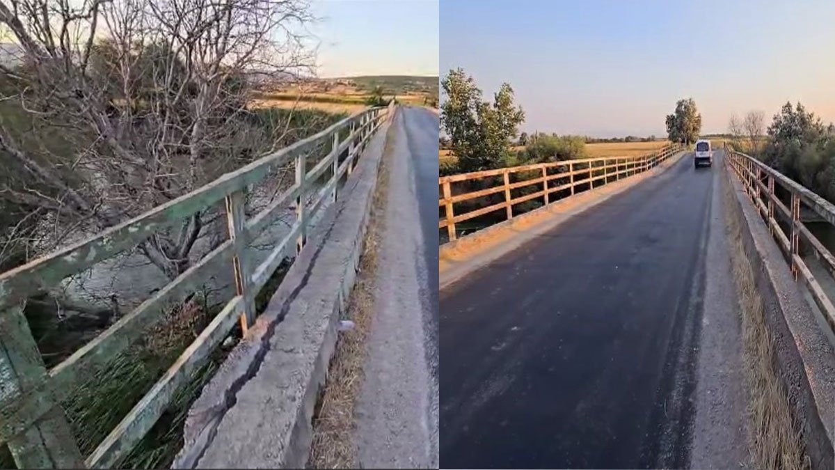 Her geçişte beşik gibi sallanıyor