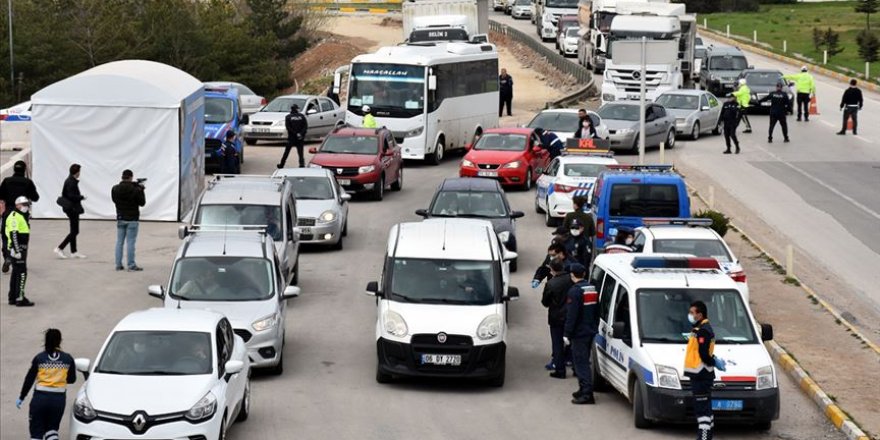 Kırıkkale'ye başka illerden gelen 1929 kişi ev karantinasına alındı