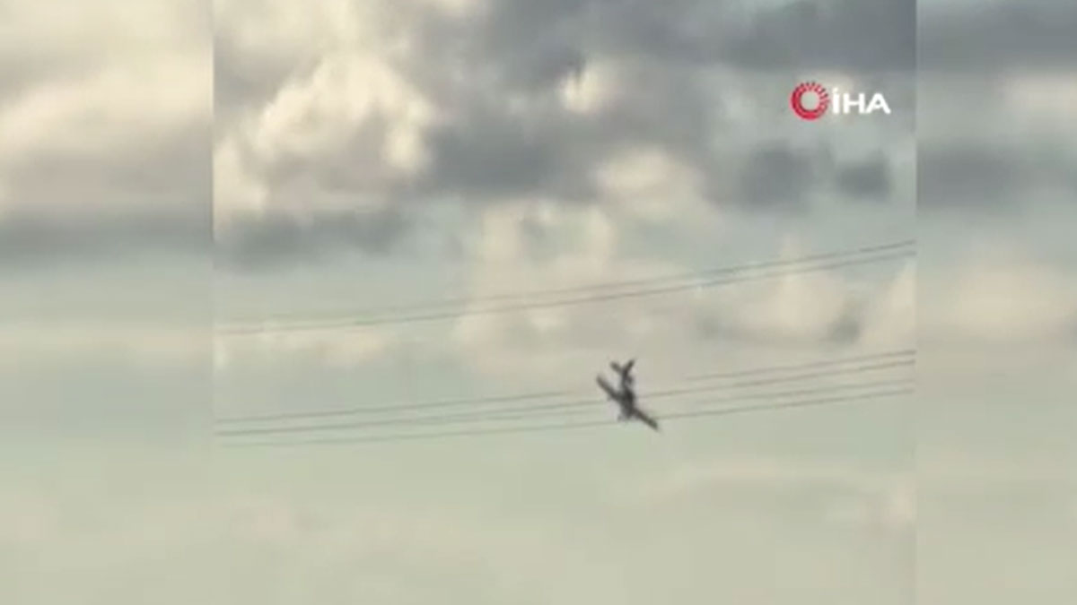 Kazakistan'da hafif motorlu uçak yere çakıldı: 2 ölü