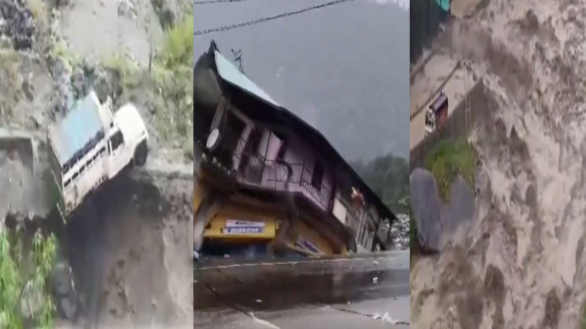 Hindistan'da toprak kayması!