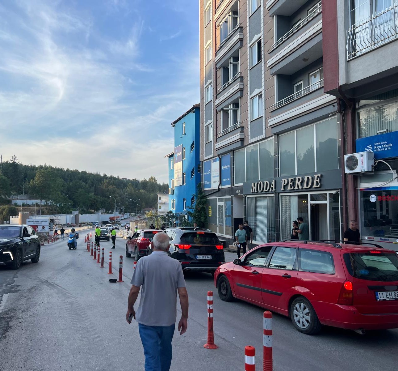 Bilecik'te toprak kayması!