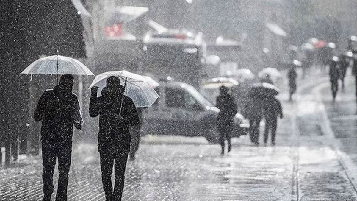 İstanbullular dikkat!  Sağanak geliyor