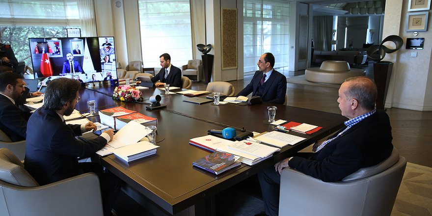 Cumhurbaşkanı Erdoğan A Milli Futbol Takımı oyuncularıyla görüştü