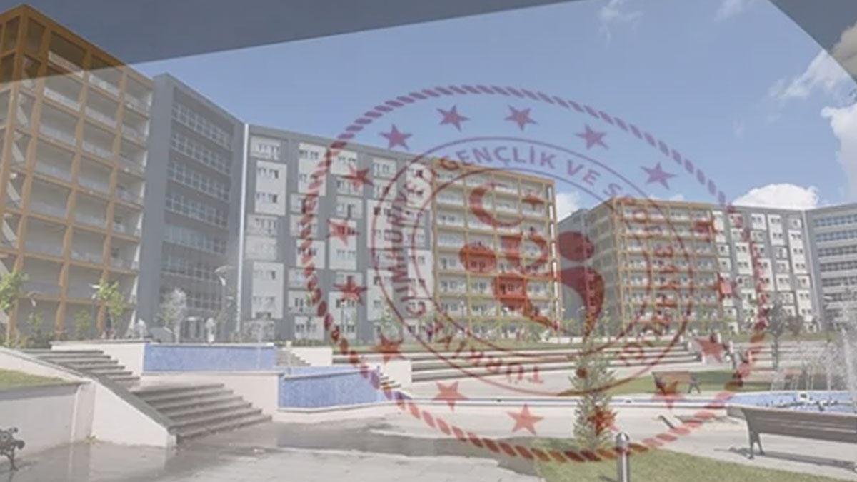 KYK yurdundaki skandala bakanlıktan açıklama!