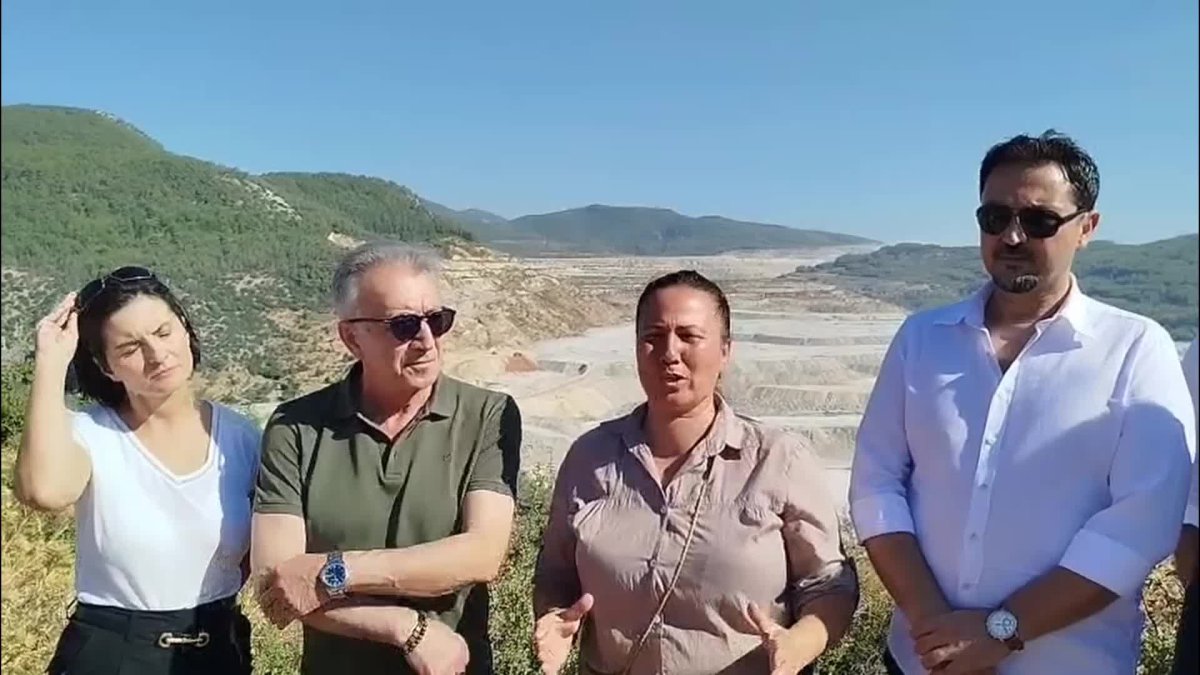 Baro başkanlarından Akbelen'deki maden projesine sert tepki