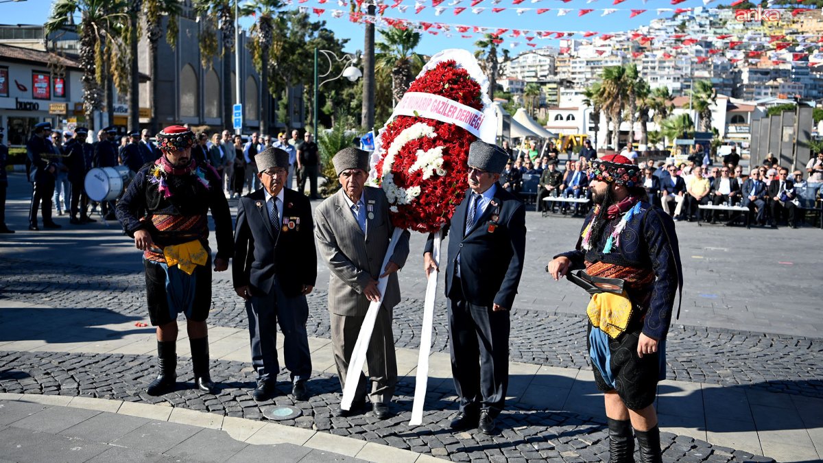 Kuşadası'nda Gaziler Günü coşkuyla anıldı