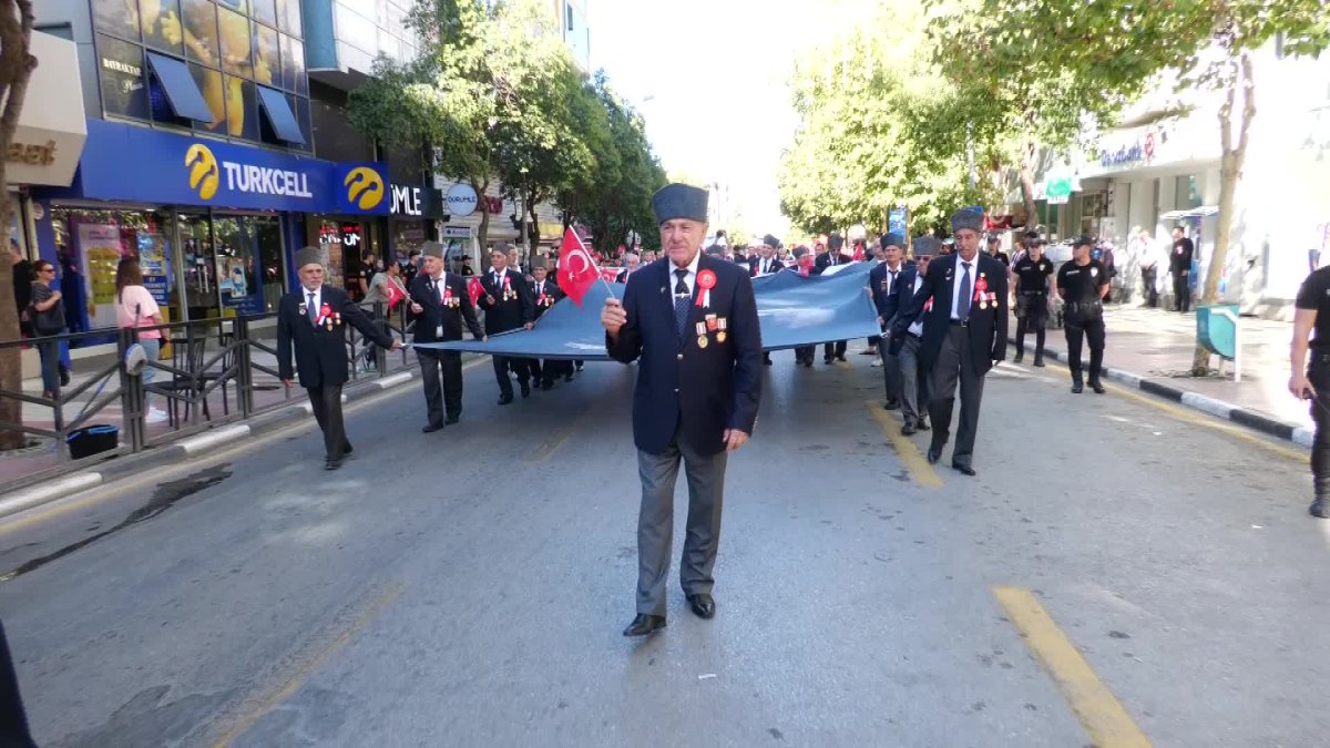 Manisa'da gaziler günü coşkuyla kutlandı