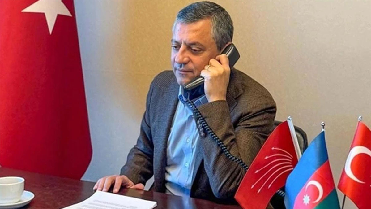 Özgür Özel'den anlamlı telefon!