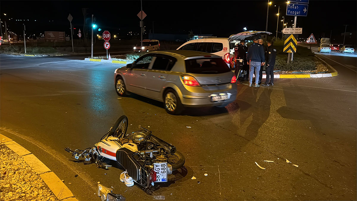 Sivas'ta korkunç kaza!