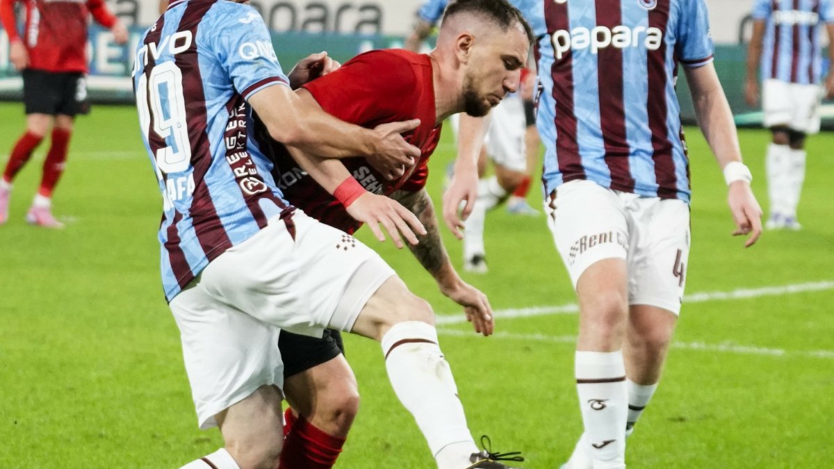 Trabzonspor, Gaziantep FK ile berabere kaldı