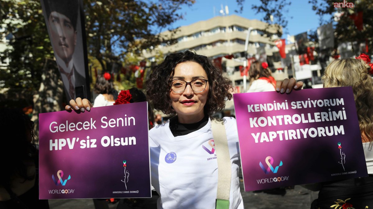 Kuğulu Park'ta jinekolojik kanser farkındalığı için önemli etkinlik