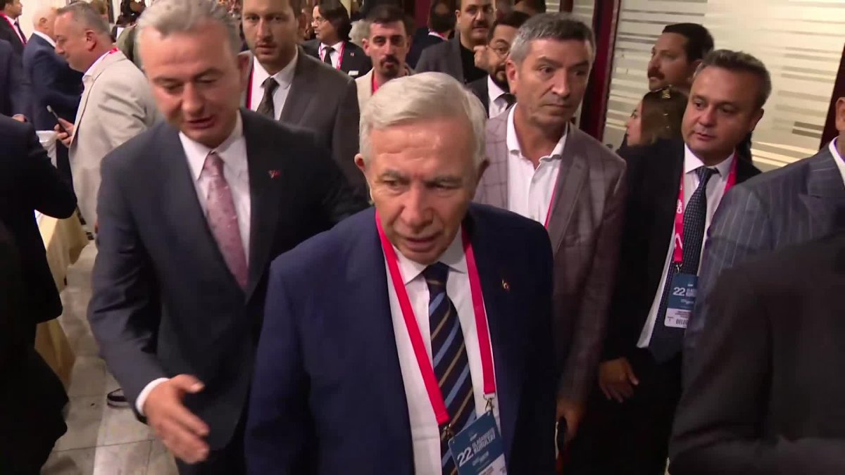 Mansur Yavaş: Partinin birliğine vesile olmasını umuyorum