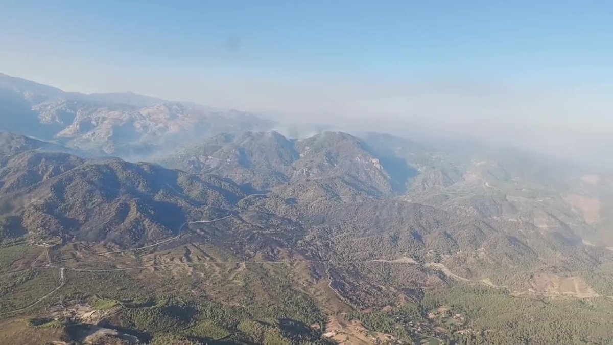 Köyceğiz’de orman yangını ile mücadele: 63 saat sonra kontrol altına alındı