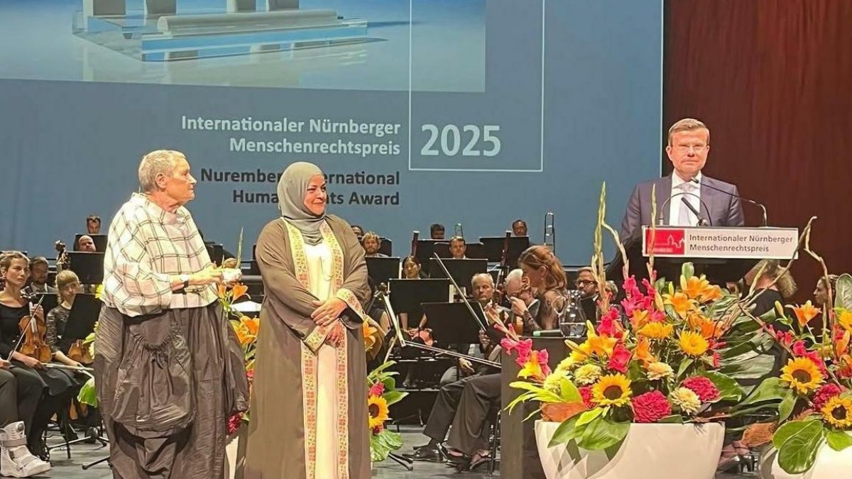 İsrail-Filistin uzlaşması, Nürnberg İnsan Hakları Ödülü'nün sahibi oldu