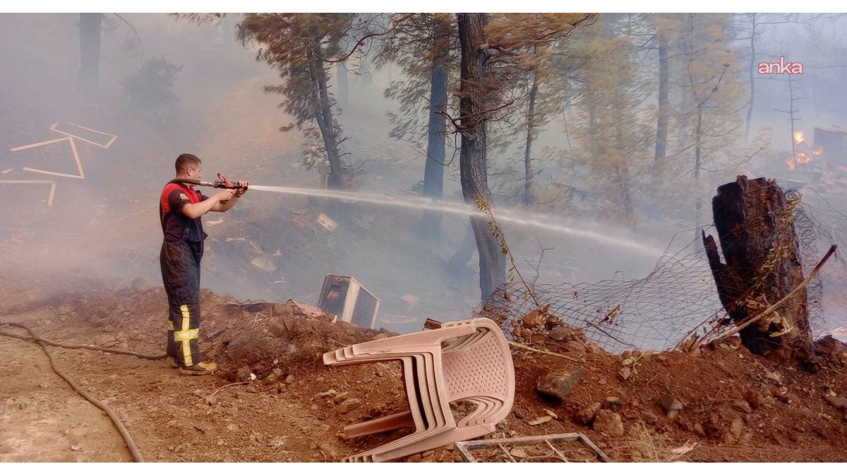 Muğla'daki orman yangınları söndürüldü
