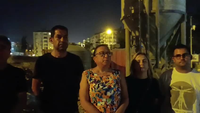 Hatay'da okulların yanında gizli beton santrali: Rant öne geçiyor