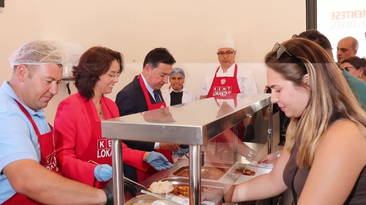 Muğla'da yeni kent lokantası açıldı