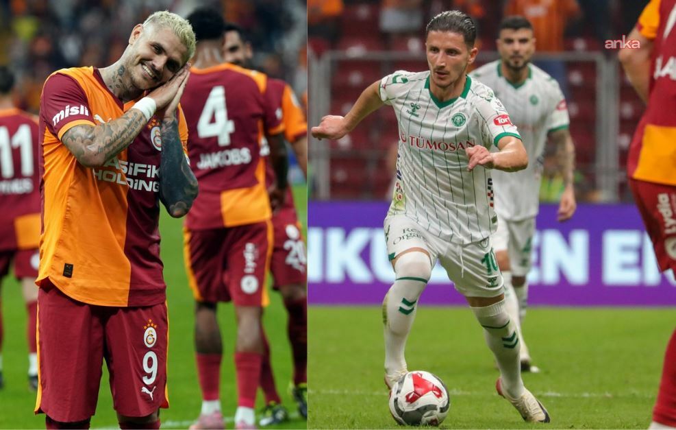Galatasaray Konyaspor'u rahat geçti, liderlik devam ediyor!