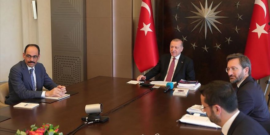 Erdoğan Vefa'nın yardım götürdüğü 4 aileyle görüştü