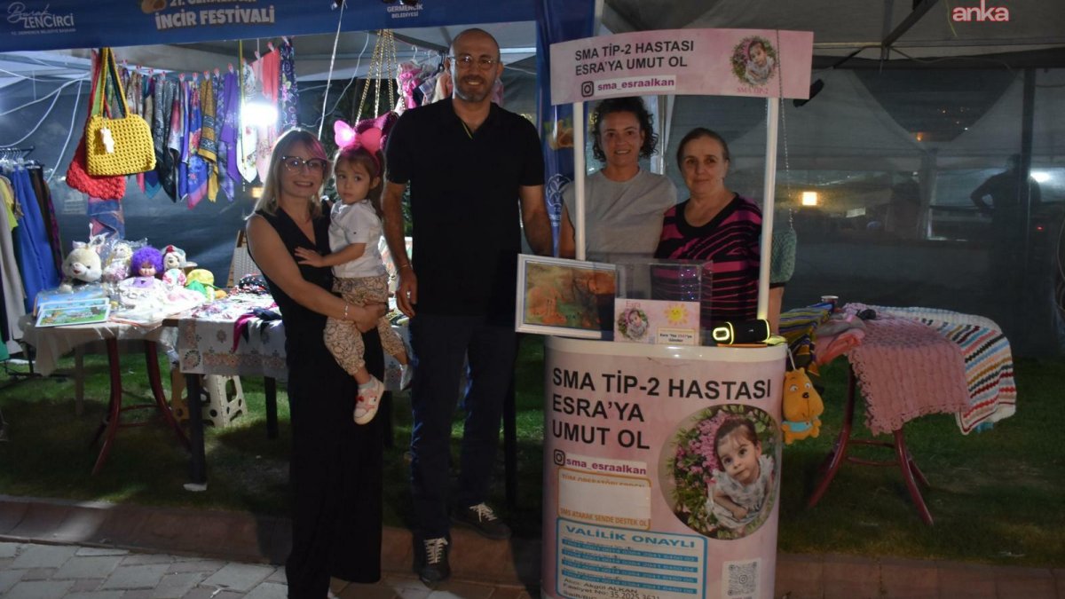 Başkan Zencirci, İncir Festivali'nde SMA hastası çocuklarla bir araya geldi