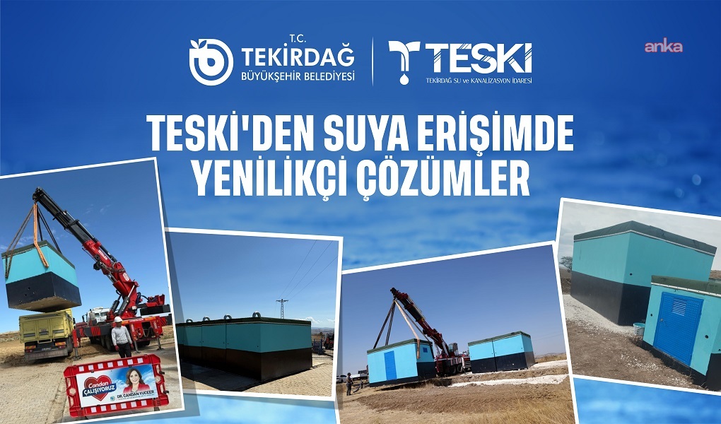 Tekirdağ'dan su tedarikine dev katkı