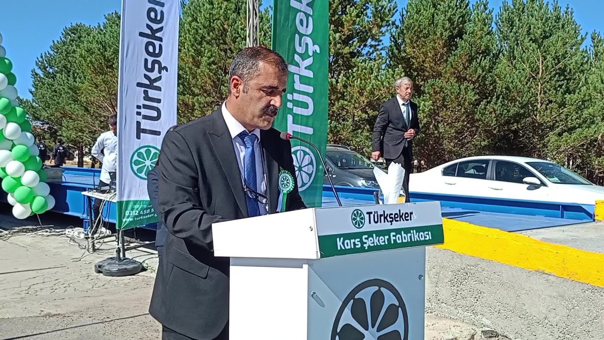 Kars'ta pancar işleme kampanyası başladı!