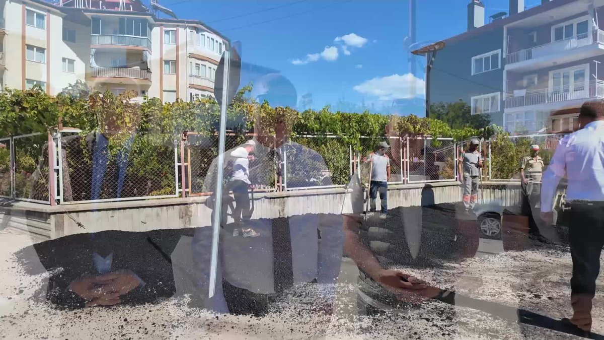 Ercengiz, Boyacıoğlu Caddesi'ndeki asfalt çalışmalarını inceledi