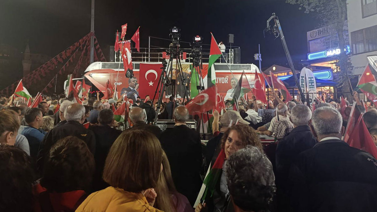 CHP'den çok ses getirecek Filistin Mitingi!